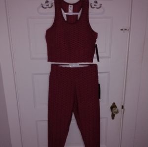 2 Piece AthleticWear Yoga Jogging Set Size S/M